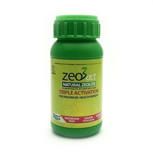 Zeo3act-H Pure Natural Ultra fine Zeolite Powder 100g
