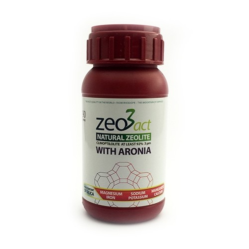Zeo3act-A Ultra fine Zeolite + Aronia Powder 110g